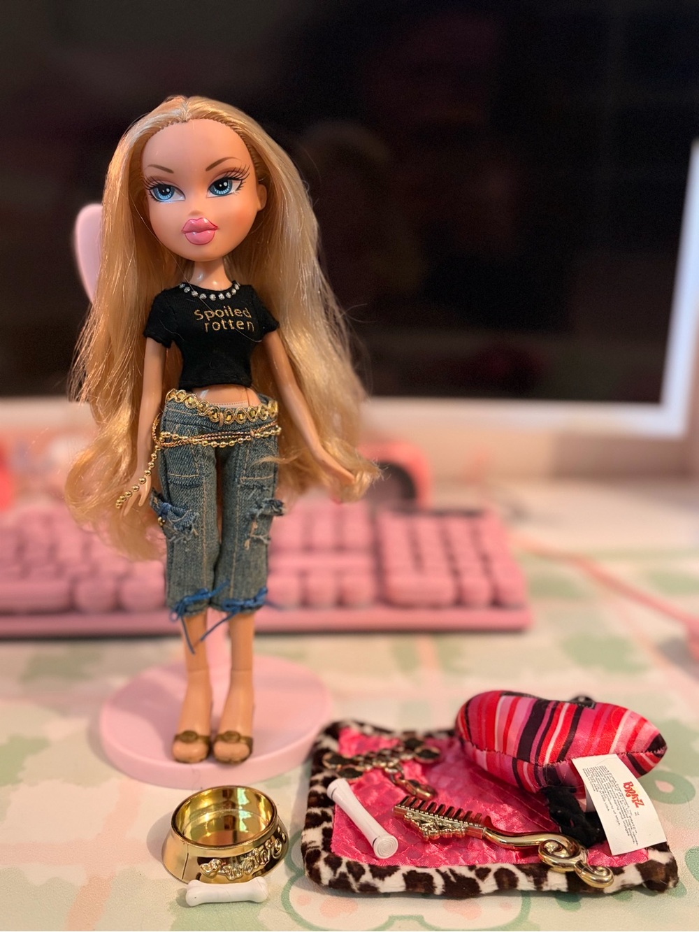 Bratz doll Pampered pupz Cloe